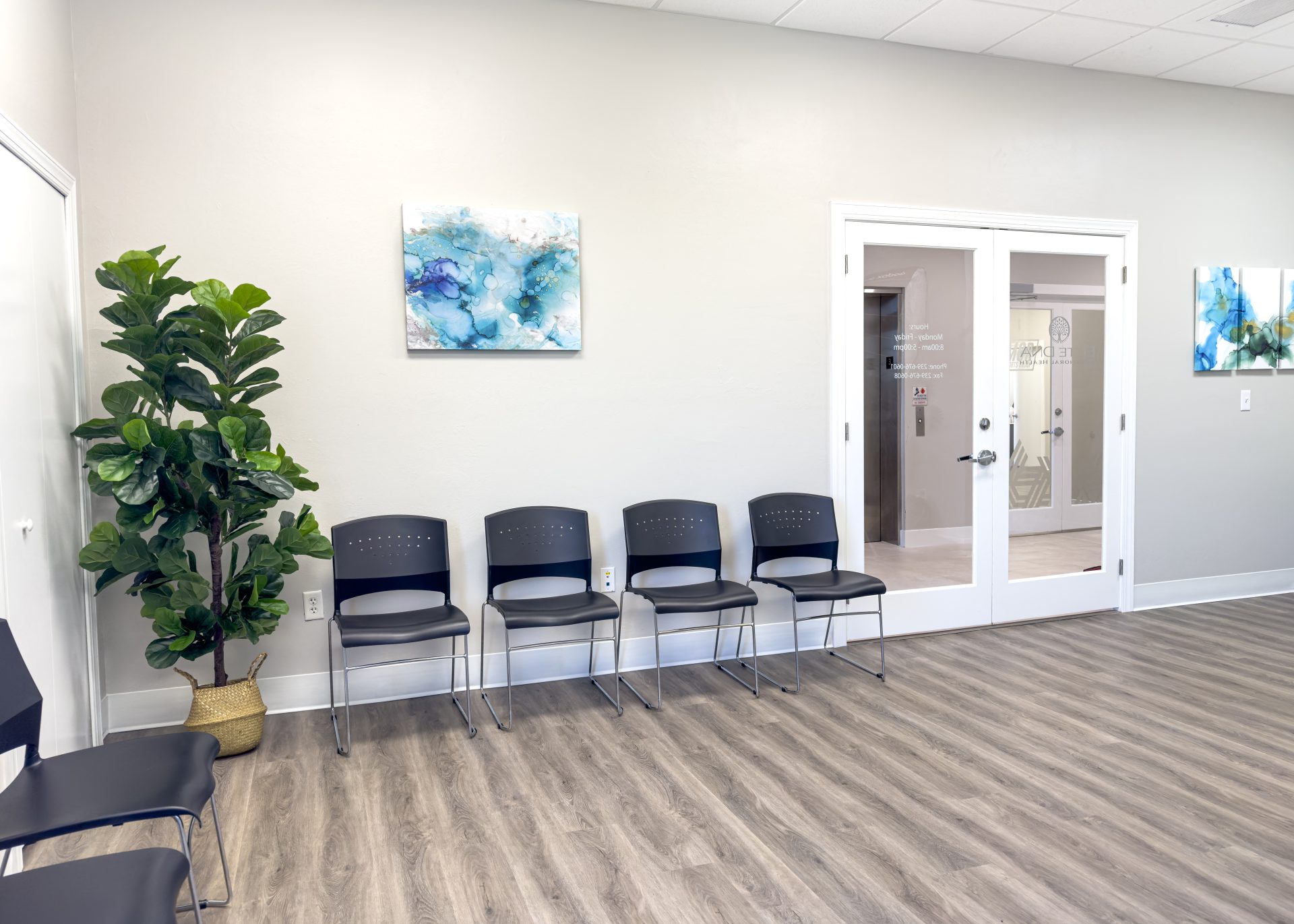 Estero Florida Psychiatry and Therapy Office Reception Area