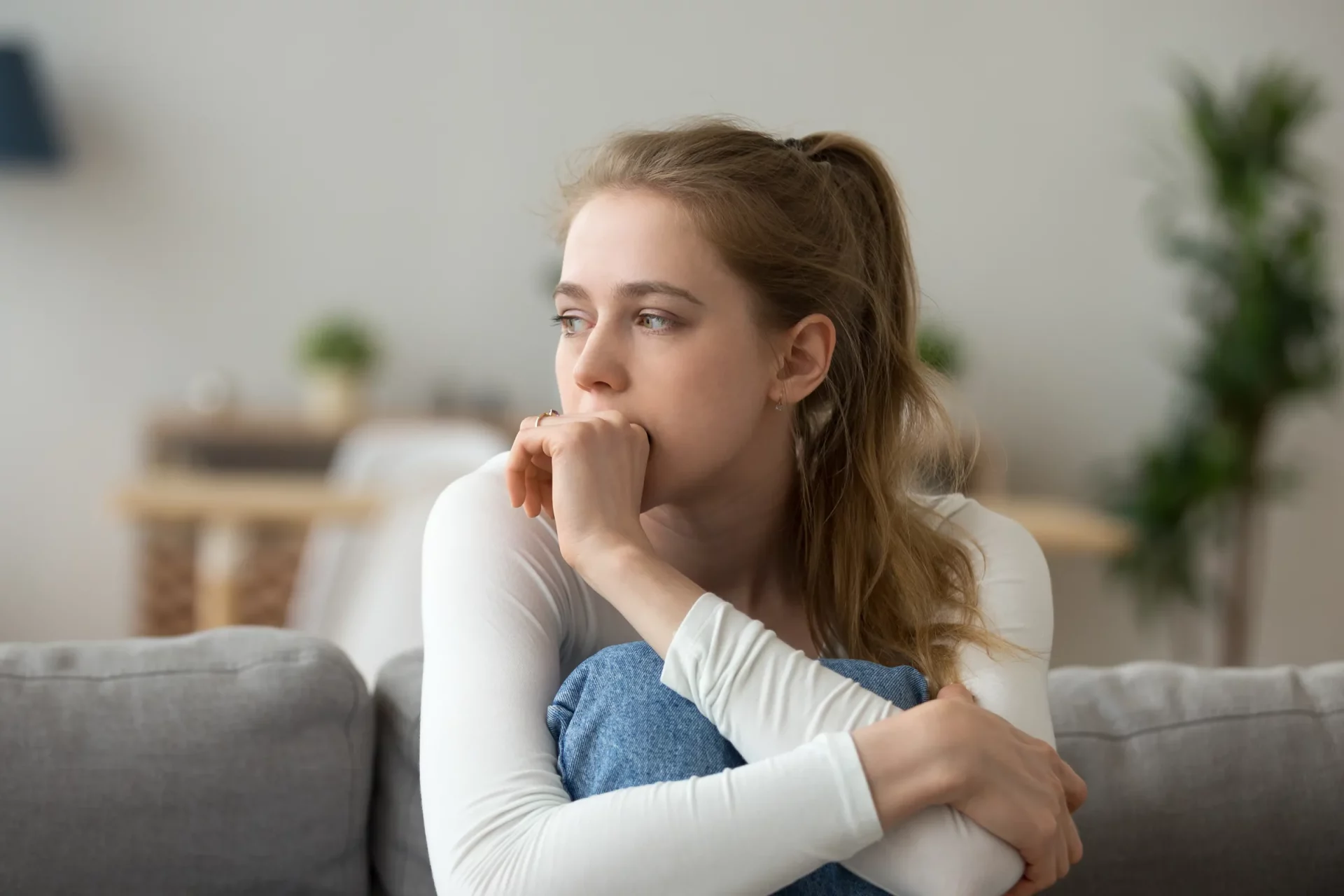 woman experiencing anxiety